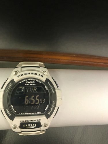 Casio ws220 tough - casio, solar